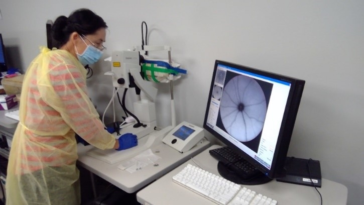 Heidelberg HRA2 Optical coherence tomography/scanning laser microscopy 